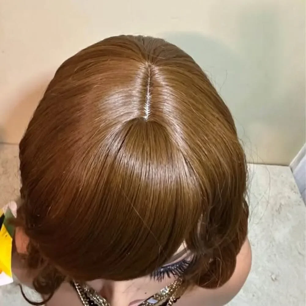 NEW Short Wavy Bob Wig with Bang